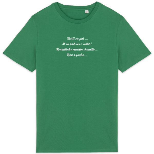 T-shirt Unisexe léger - Bio | "Brésil ou pas" | Soft