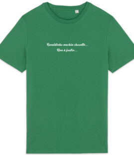 T-shirt Unisexe léger - Bio - Ronaldinho machin chouette...