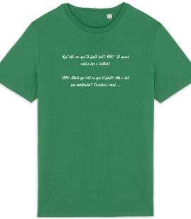T-shirt Unisexe léger - Bio | "Le médecin"
