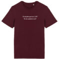 T-shirt Unisexe léger - Bio | "Tu vas faire quoi aux JO ?"