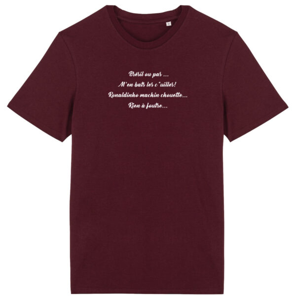 T-shirt Unisexe léger - Bio | "Brésil ou pas" | Soft