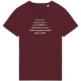 T-shirt Unisexe épais Bio - Vincent - "Je m'excuse ! "