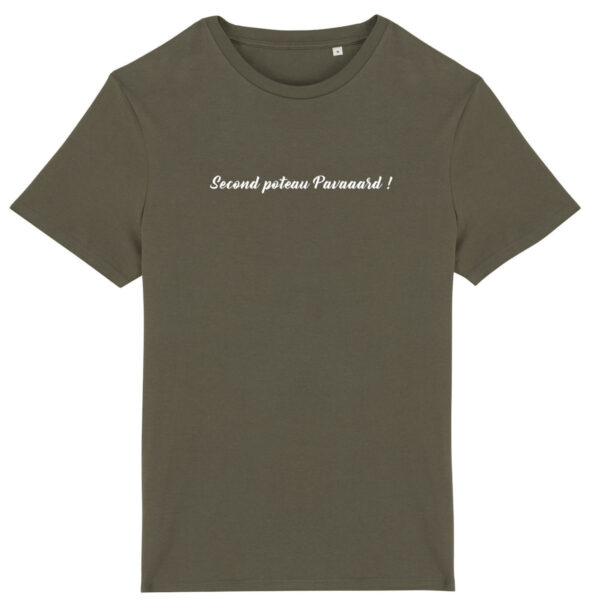 T-shirt Unisexe léger - Bio - Second Poteau Pavaaard !