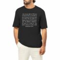 T-shirt Homme Oversized - Bio | "Je vais pas mettre de GPS"