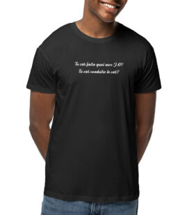 T-shirt Unisexe léger - Bio | "Tu vas faire quoi aux JO ?"