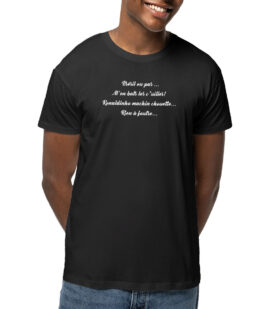T-shirt Unisexe léger - Bio | "Brésil ou pas" | Soft