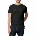 T-shirt Unisexe Bio - Vincent - "Je m'excuse ! " - Version Courte