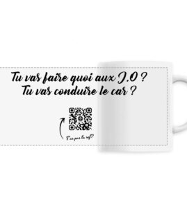 Mug | "Tu vas faire quoi aux JO ?"