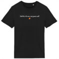 T-shirt unisexe léger | "Isole toi si tu veux"