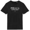 T-shirt Unisexe léger - Bio | "Pédale mon con"