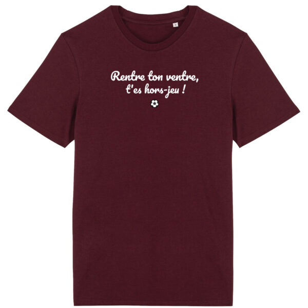 T-shirt Unisexe léger - Bio | "Rentre ton ventre"