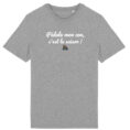 T-shirt Unisexe léger - Bio | "Pédale mon con"
