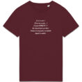 T-shirt Unisexe épais - Bio | "Je m'excuse"
